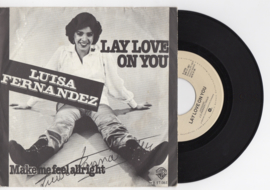 Luisa Fernandez met Lay love on you 1977 Single nr S2021486