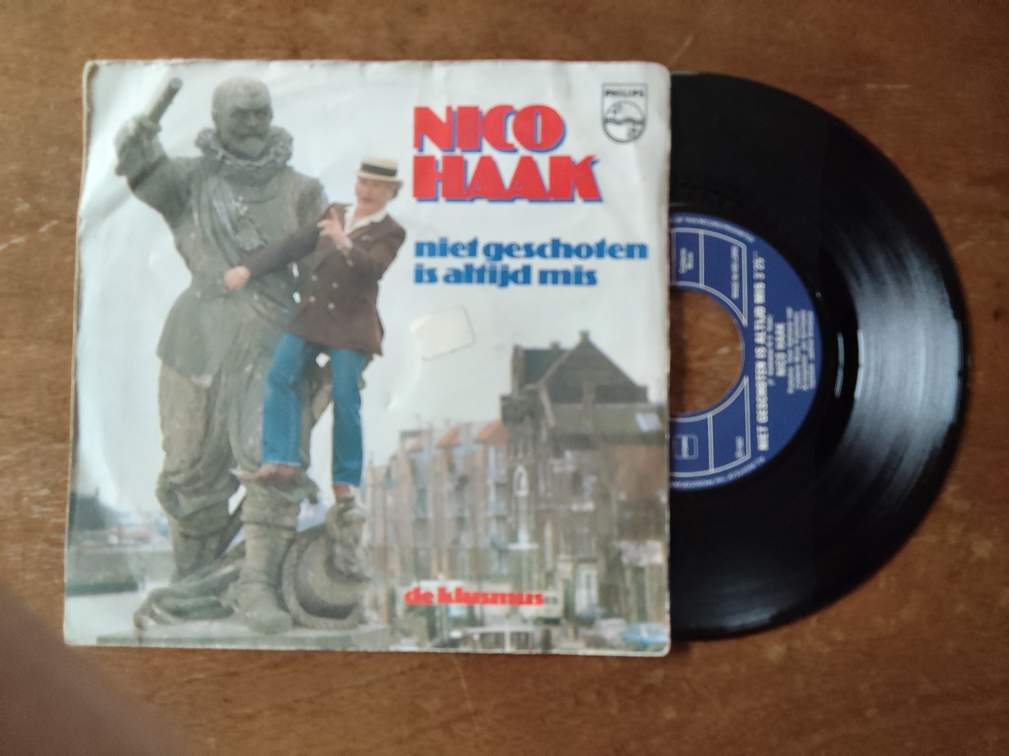 Nico Haak met Niet geschoten is altijd mis 1982 Single nr S20257010