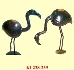 Flamingo nek omlaag rughoogte 23cm