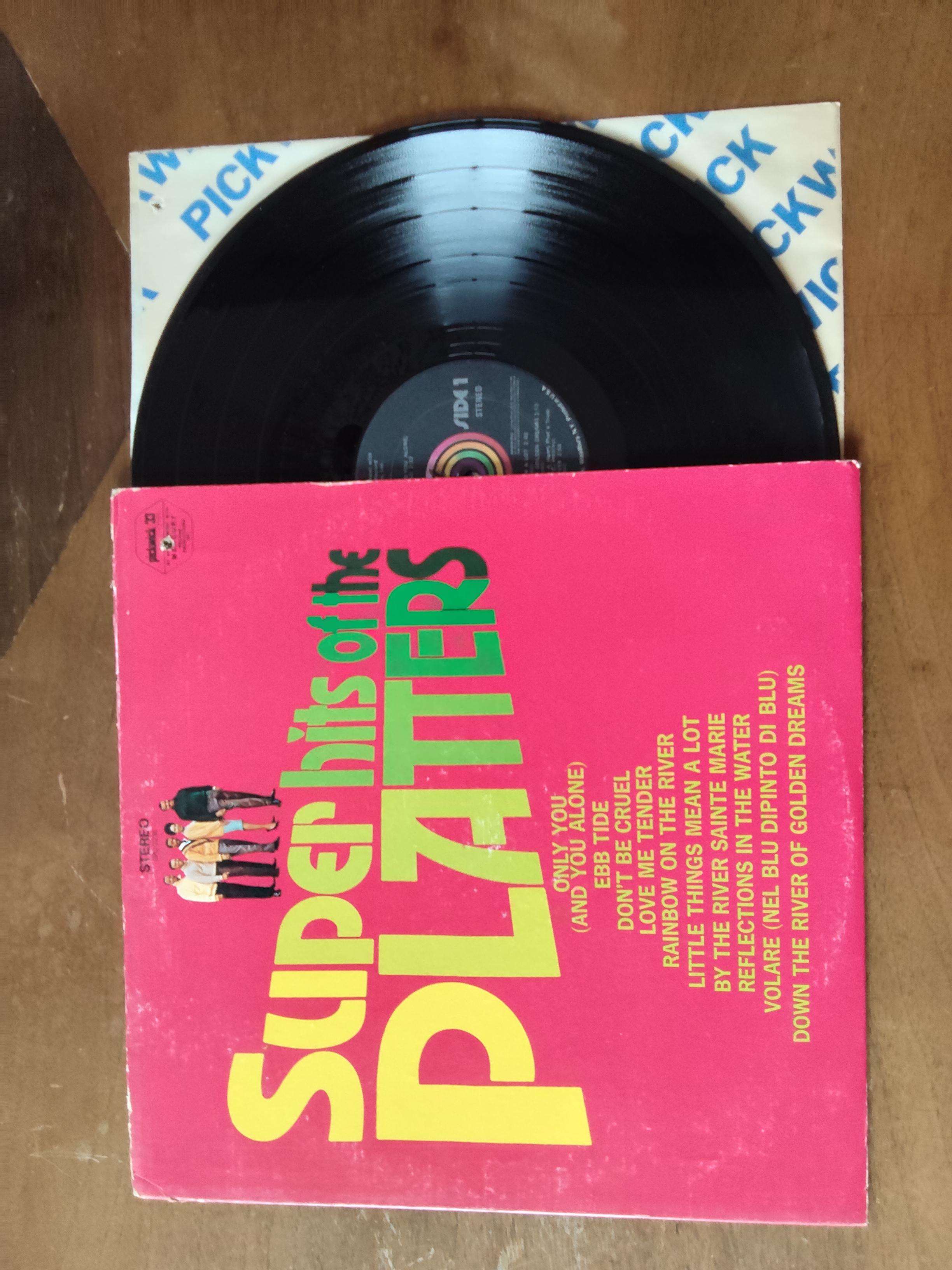 The Platters met Super hits of The Platters 1970 LP nr L20251239