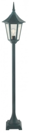 Buitenlamp mast h-126 serie Tessaro ALU zwart nr: 3033