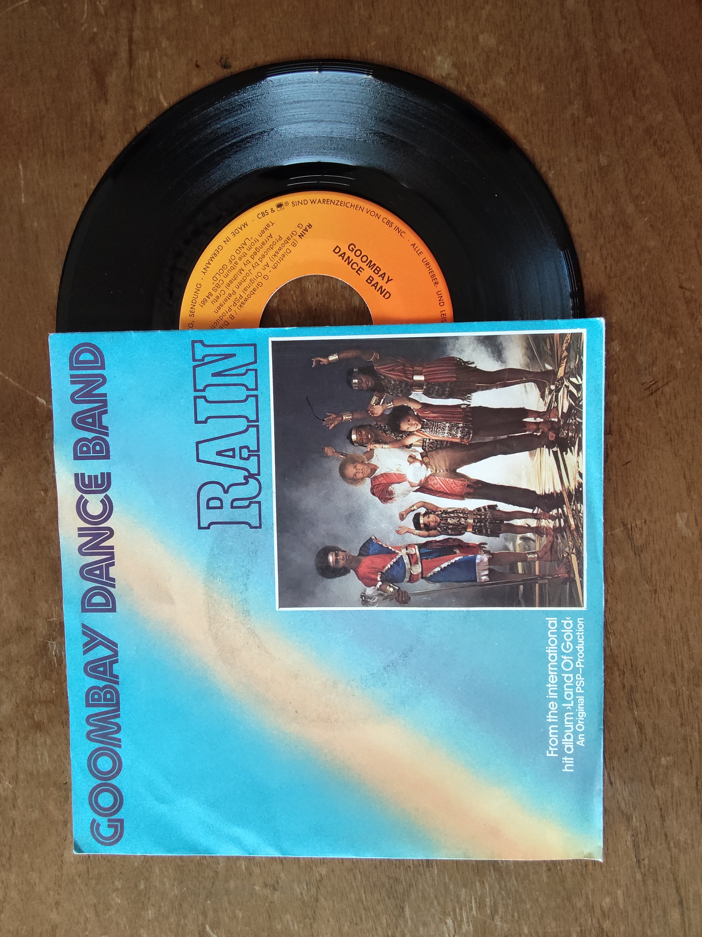 Goombay Dance Band met Rain 1980 Single nr S20256959