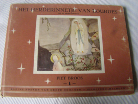 Het herderinnetje van Lourdes no.1 Piet Broos uitg. Helmond.