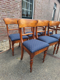 Set van 6 mahonie antieke stoelen Engels 1890 nr ST20243