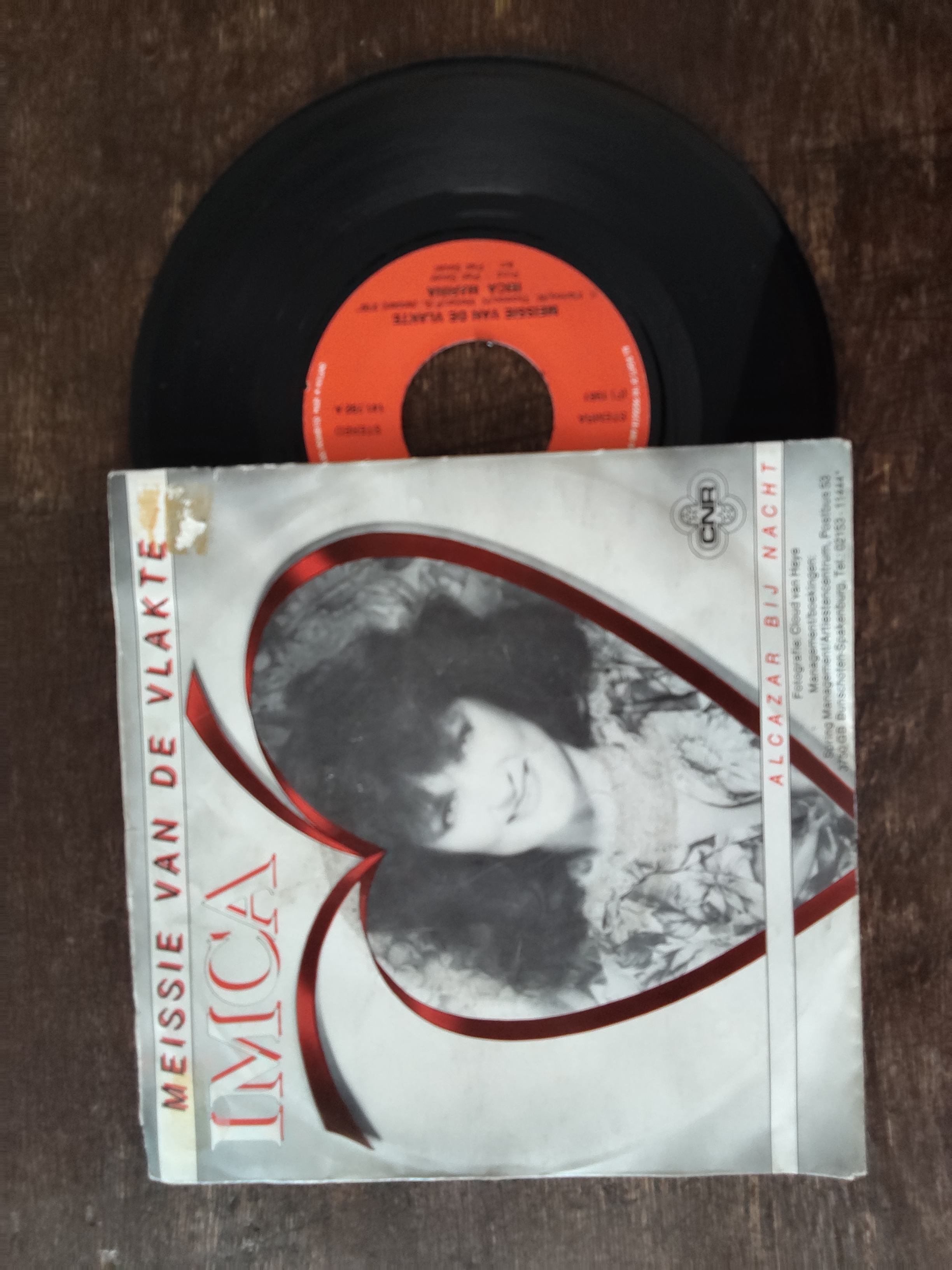 Imca Marina met Meissie van de vlakte 1981 Single nr S20256924