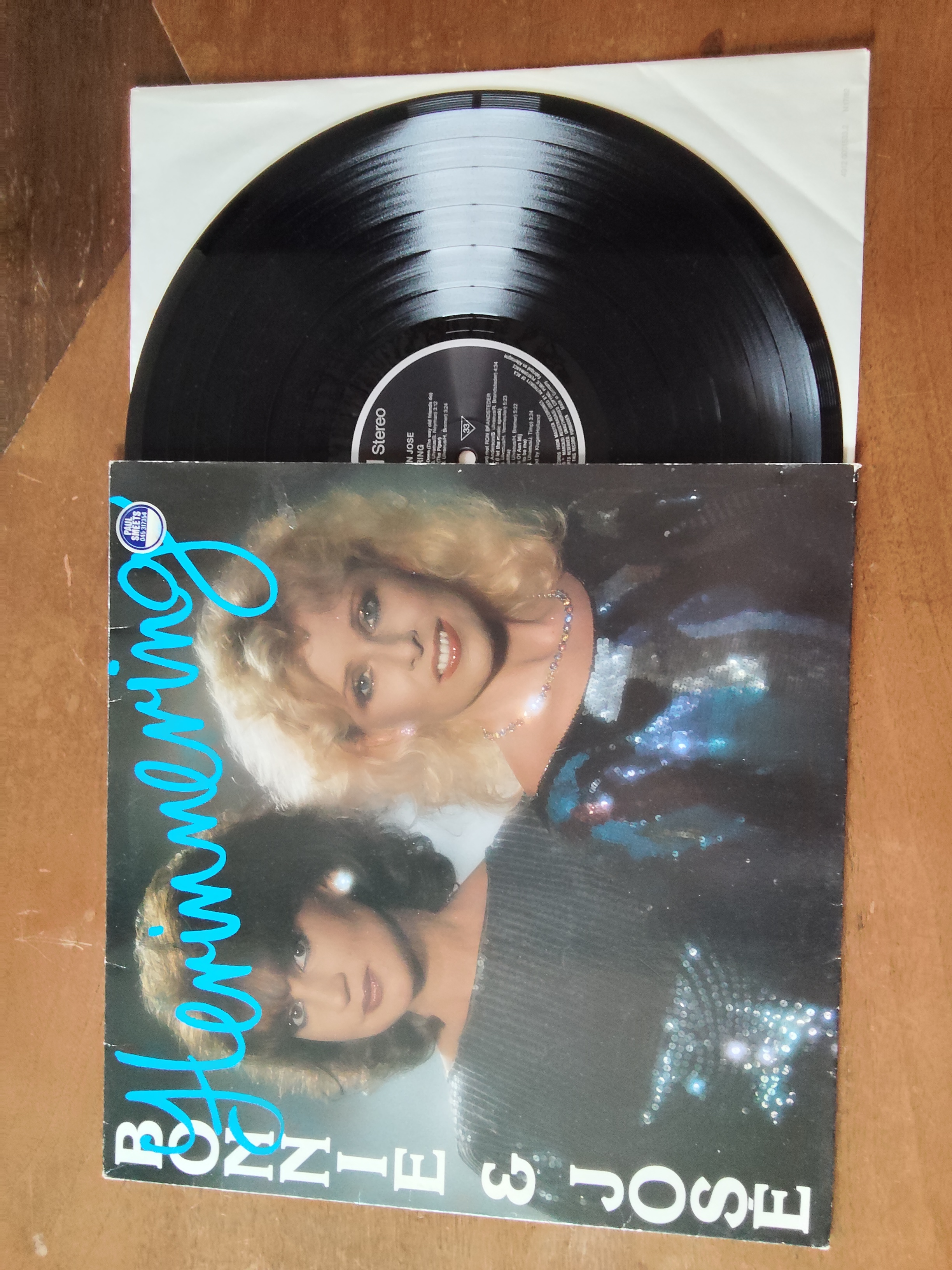 Bonnie en Jose met Herinnering 1985 LP nr L20251222