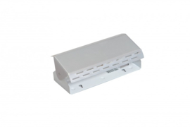 Bedlampje Lano hoekig zilver nr 05-1349-17