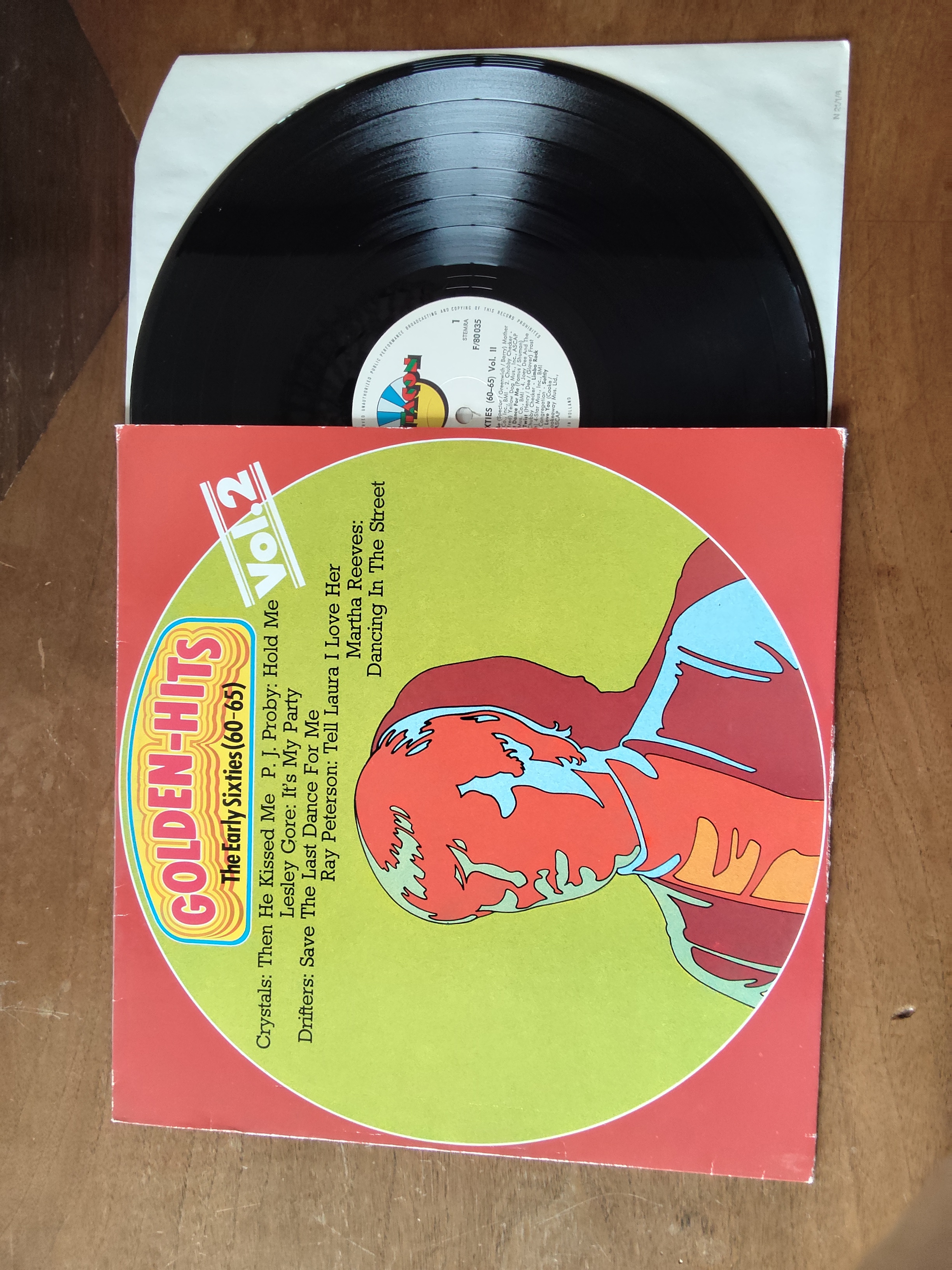 Various artists met Golden-Hits the early sixties (60-65) vol.2 19?? LP nr L20251240