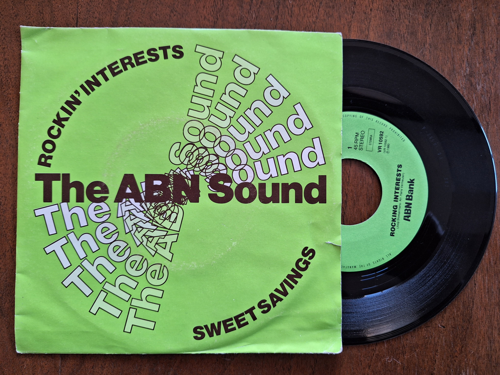 The ABN Sound met Rocking interests 1980 Single nr S20233247
