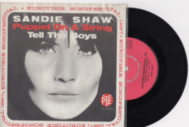 Sandie Shaw met Puppet on a string 1967 Single nr S2020361