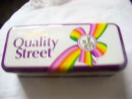 Quality Street langwerpig blik uit  september 1992.