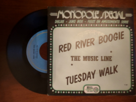 The music line met Red river boogie 1976 Single nr S20211286