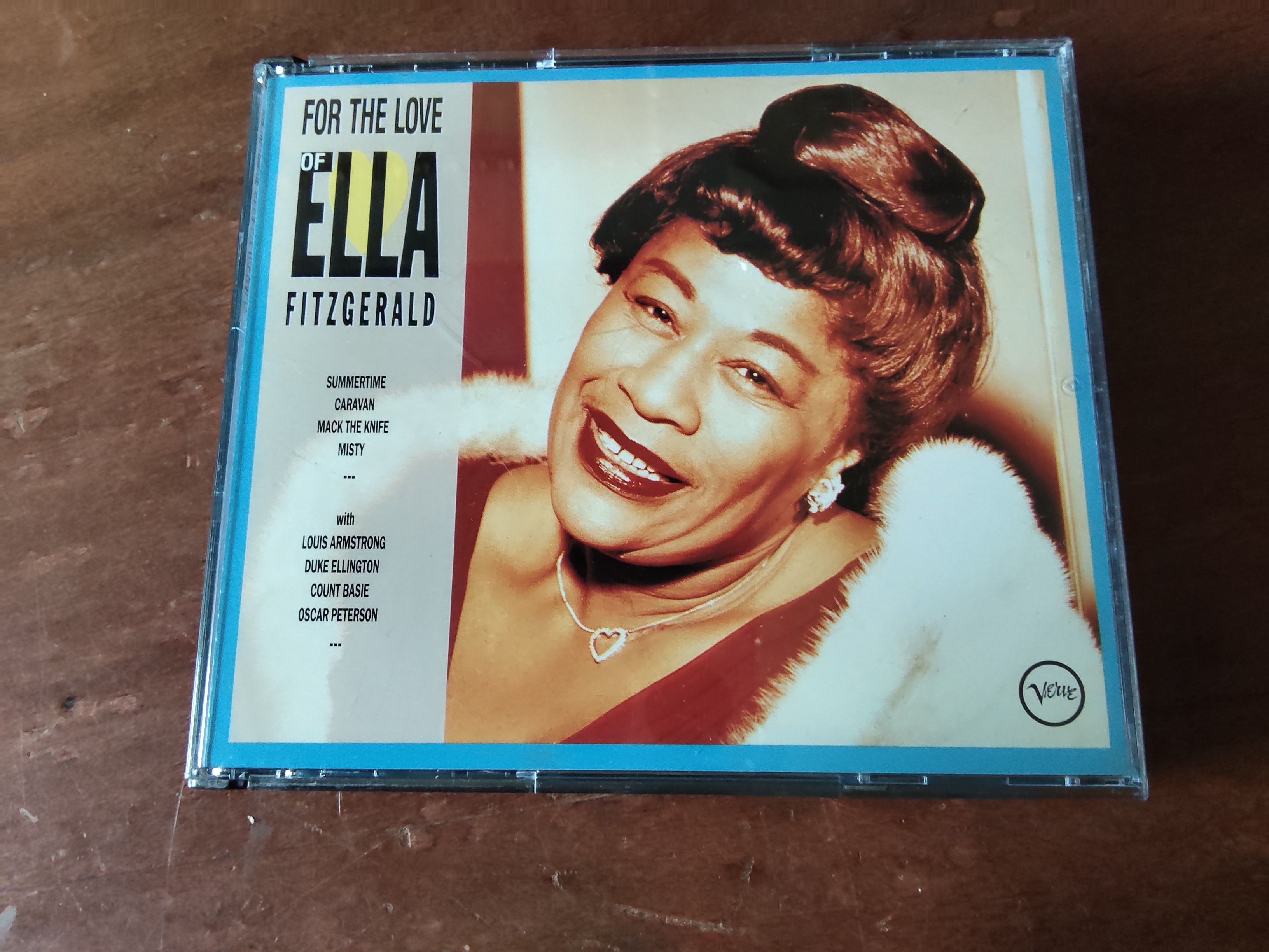 Ella Fitzgerald met For the love of 1990 CD nr CD20251130