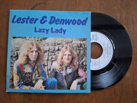 Lester & Denwood met Lazy Lady 1975 Single nr S20232305