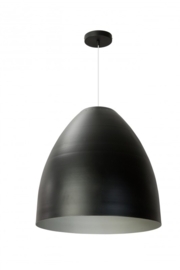 Hanglamp Porto serie Mezzo Tondo mat zwart/grijs h 50cm nr 05-HL4174-3017