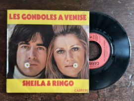 Sheila & Ringo met Les gondoles a Venise 1973 Single nr S20245395