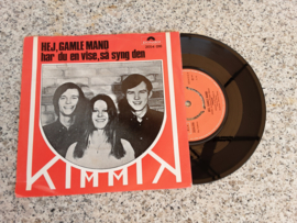 Kimmik met Hej, gamle mand 1971 Single nr S20245723