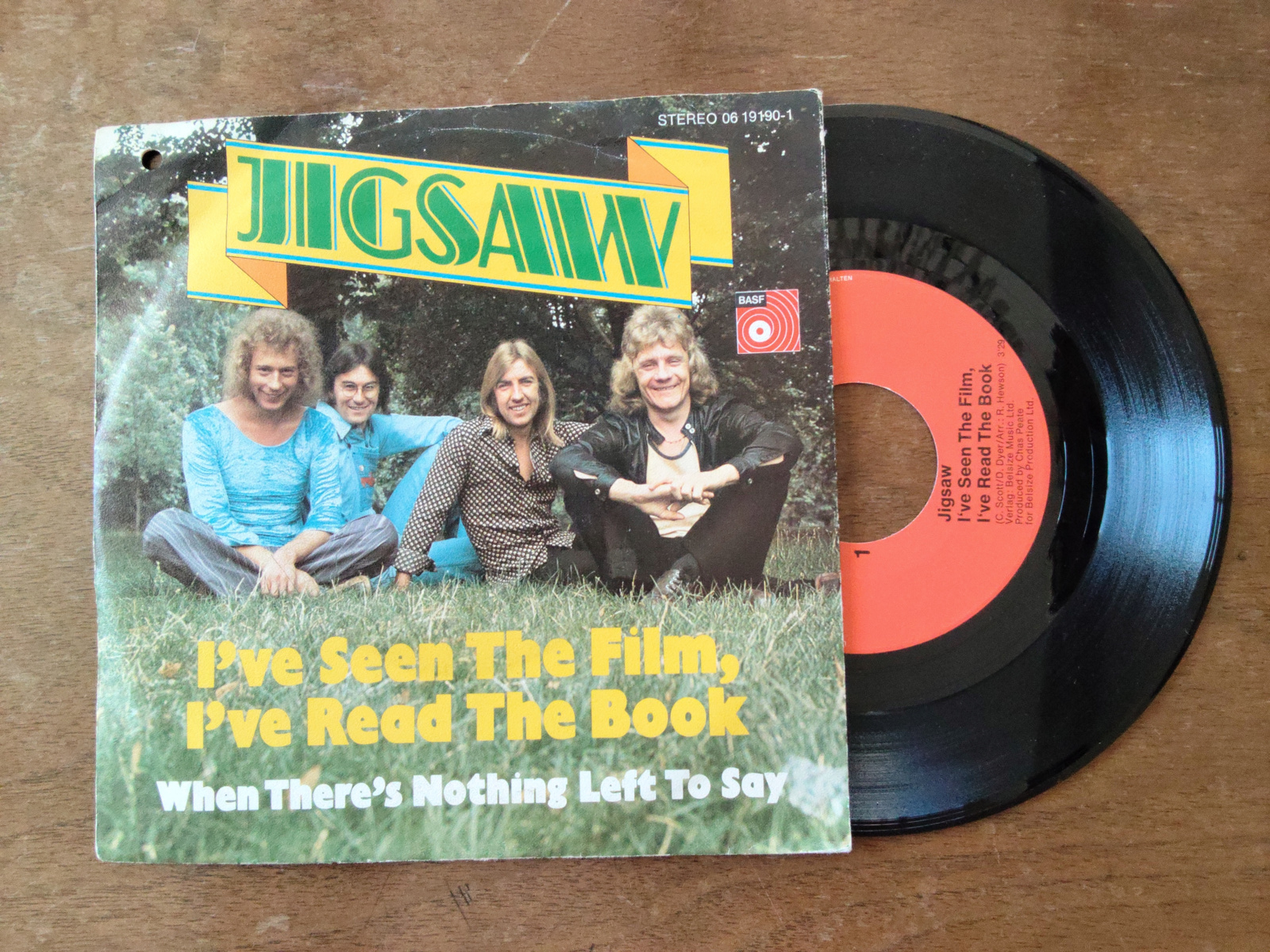 Jigsaw met I've seen the film, I've read the book 1974 Single nr S20256770