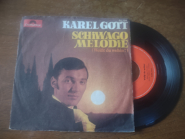 Karel Gott met Weisst du wohin? 1967 Single nr S20221820
