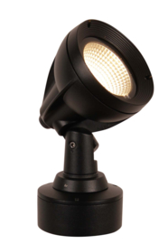 Buitenlamp wand grond spot LED 27W zwart kantelbaar 5jr garantie nr 469603