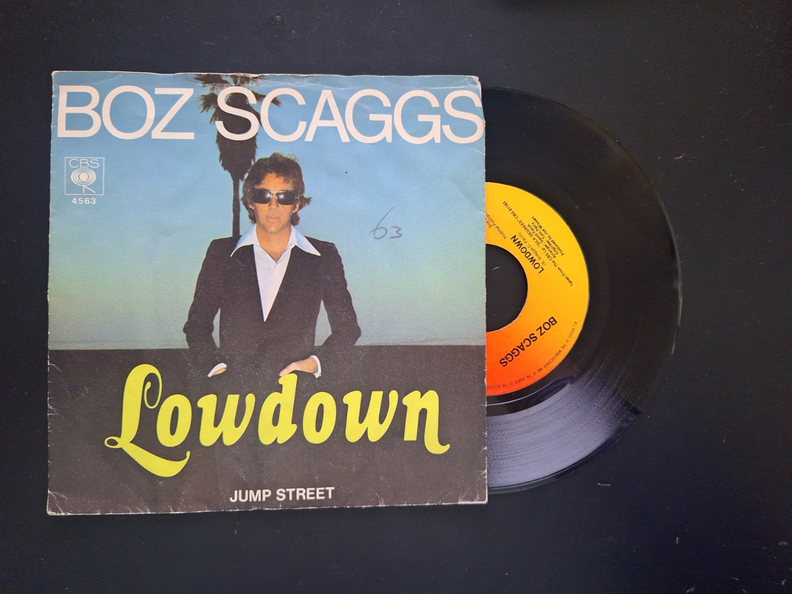 Boz Scaggs met Lowdown 1976 Single nr S20234079