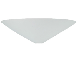 Glazen schaal XXL d49cm h14cm gt4,4 E27 gestraald nr 4914.21