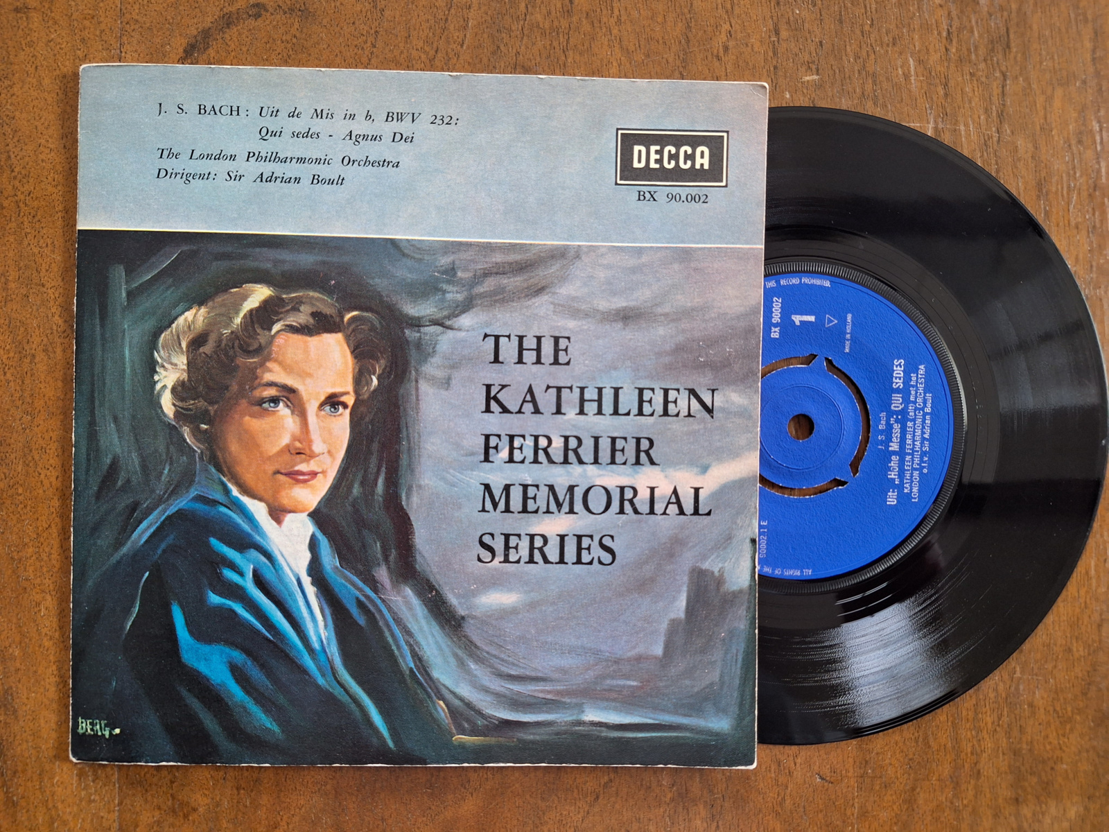 Kathleen Ferrier met Memorial series 1962 Single nr S20233593