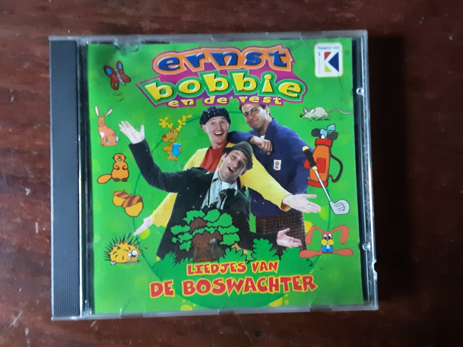 Ernst Bobbie en de rest met Liedjes van de boswachter 2001 CD nr CD2024531