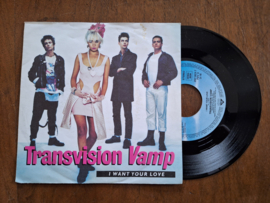 Transvision Vamp met I want your love 1988 Single nr S20232313