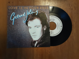 Gerard Joling met Love is in your eyes 1985 Single nr S20234350