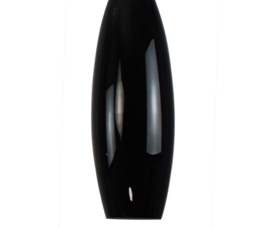 Cilinderglas h39cm d15cm zwart glans nr 39.99