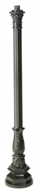 Buitenlamp mast h-120cm antiek groen serie Nuova nr 1506