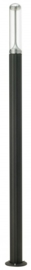 Buitenlamp staand serie I-Mago antraciet h-125cm LED nr: 3502+5510