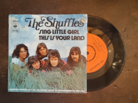 The Shuffles met Sing little girl 1971 Single nr S20269248