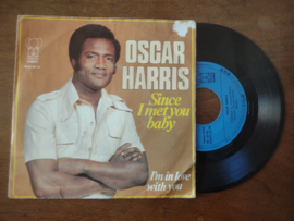 Oscar Harris met Since I met you baby 1976 Single nr S20221415