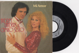 Audrey Landers & Camilo Sesto met Mi Amor 1984 Single nr S2020333