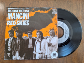 Boom Boom Mancini met Red skies 1985 Single nr S20232653