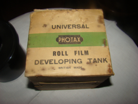 Photax Universal developing tank of universele tank voor het ontwikkelen van  films.