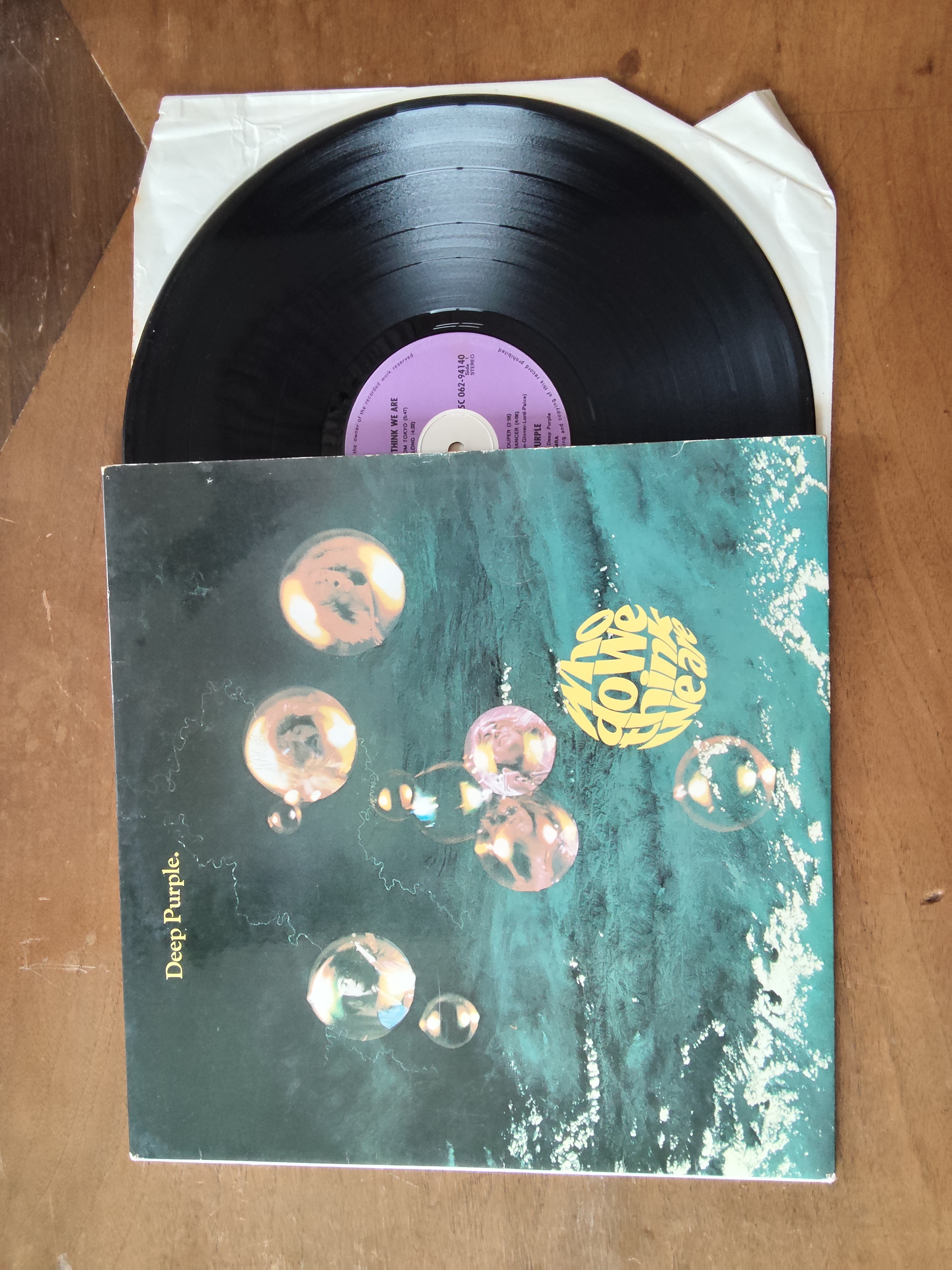 Deep Purple met Who do we think we are 1973 LP nr L20251300