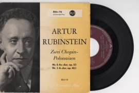 Artur Rubinstein met Frederic Chopin Polonaise nr.6 Op.53 single nr S2020148