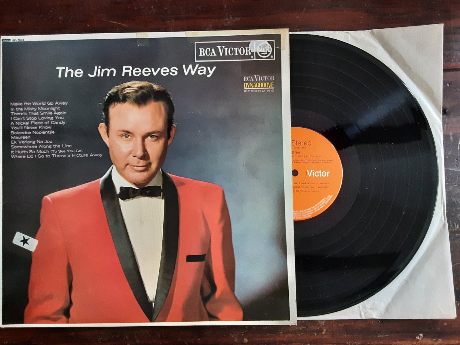 Jim Reeves met The Jim Reeves Way 1965 LP nr L2024762