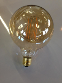 Global-Lux filament Globelamp 125mm E27 4W 230V goud dim. nr 6-181065