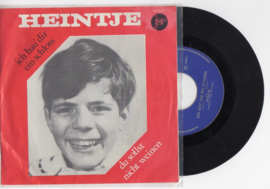 Heintje met Ich bau dir ein schloss 1968 Single nr S2021571