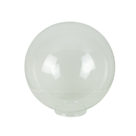 Glazen bol rond helder doorzichtig d-35cm gr-15,5cm 3500.55