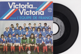 Pour l'equipe de France met Victoria victoria 1982 Single nr S2020271