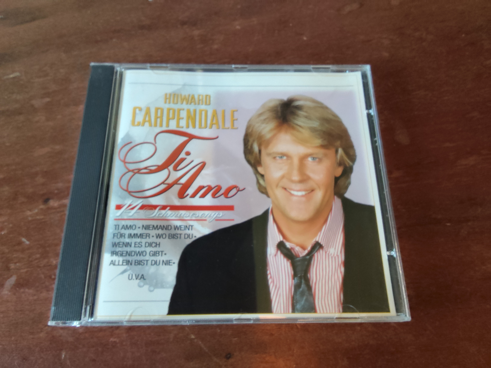 Howard Carpendale met Ti Amo14 schnusssongs 1996 CD nr CD2025846