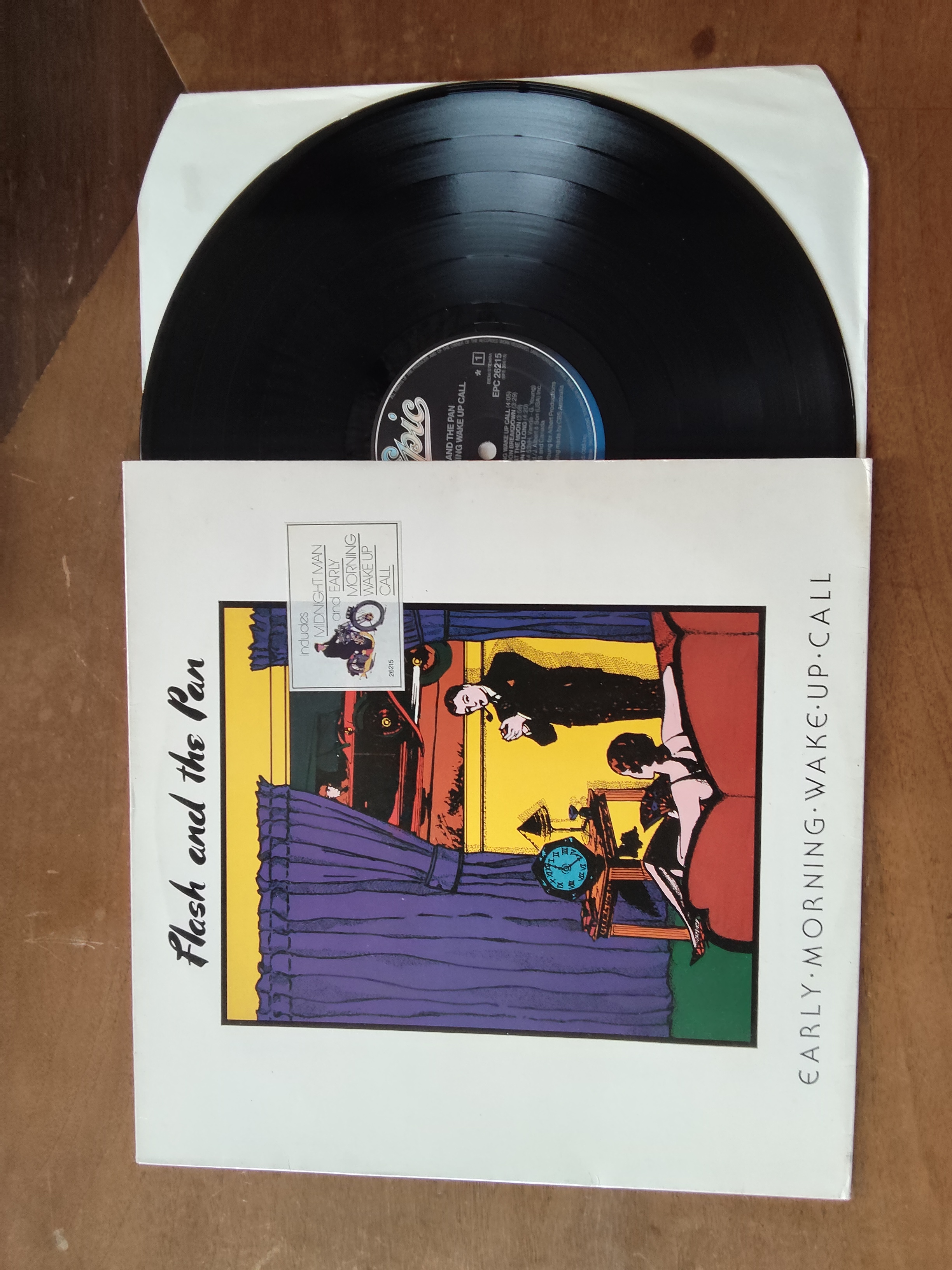 Flash and the Pan met Early morning wake up call 1985 LP nr L20251227