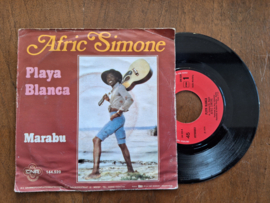 Afric Simone met Playa Blanca 1976 Single nr S20233327