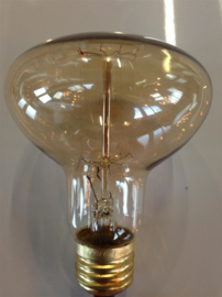 Global-Lux pompoenlamp 40W E27 230V kooldraad goud nr 6-180891