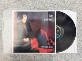 Joe Cocker met One night of sin 1989 LP nr L2024495